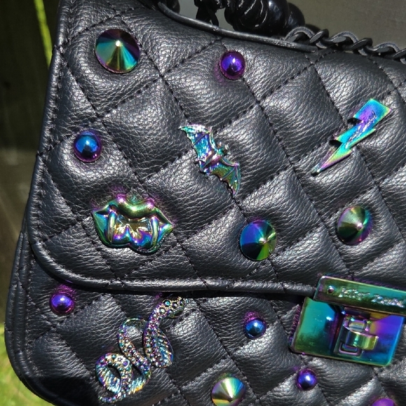 Betsy Johnson Iridescent Halloween Inspired Purse - Picture 14 of 17